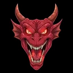 AI-generated Anime emote (Dragon) for Twitch, Discord & 7TV