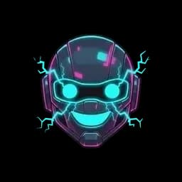AI-generated Cyber emote (Robot) for Twitch, Discord & 7TV